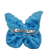 MVK Butterfly Blue French Barrette