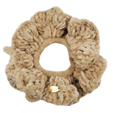 Crochet Plein Air Scrunchie Beige