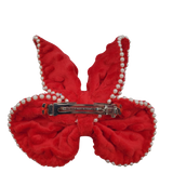 MVK Butterfly Red French Barrette