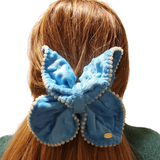 MVK Butterfly Blue French Barrette