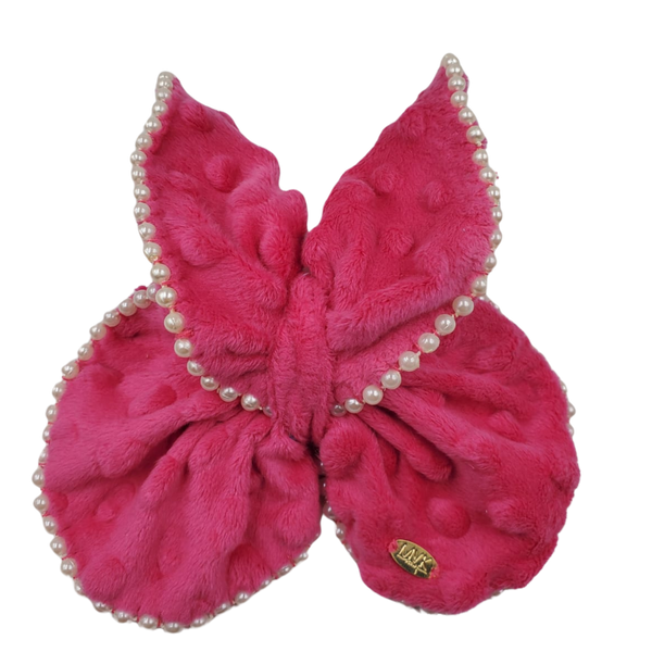 MVK Butterfly Pink French Barrette