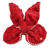 MVK Butterfly Red French Barrette