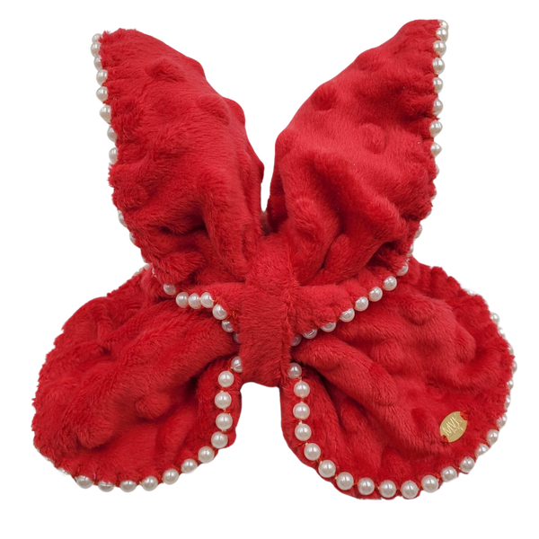 MVK Butterfly Red French Barrette