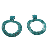 Crazy circle earrings