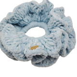 Spring Plein Air Scrunchie Blue