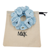 Spring Plein Air Scrunchie Blue