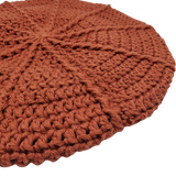 Emily Brown Crochet Beret