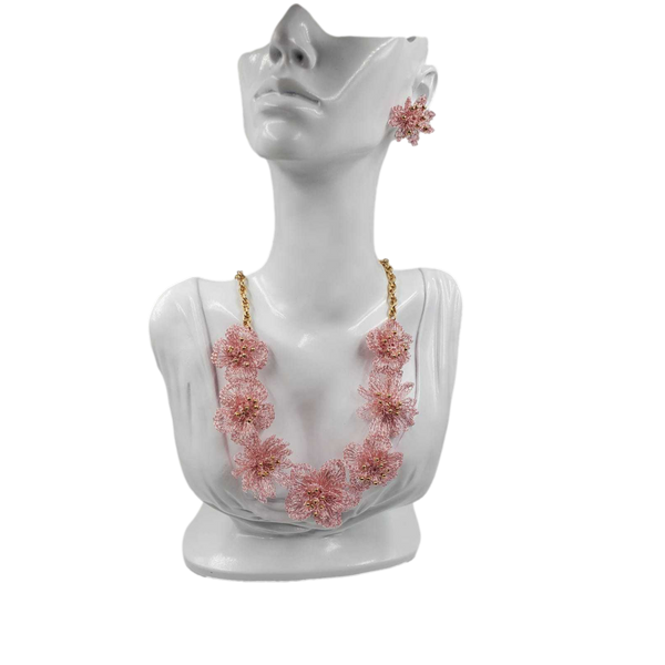Luxe Flowers Necklace