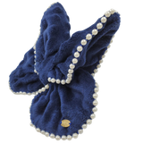 MVK Butterfly Navy French Barrette