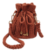 Leila Crochet Bag Brown