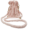 Leila Crochet Bag Blush