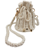 Leila Crochet Bag Off White