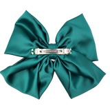 Santin Green Oversized Bow Barrette