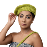 Emily Green Crochet Beret