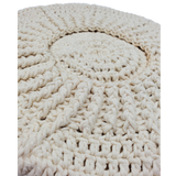 Emily off white Crochet Beret