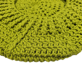 Emily Green Crochet Beret