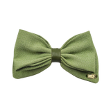 Cherie Green Bow Barrette