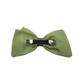 Cherie Green Bow Barrette