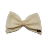 Cherie Beige Bow Barrette
