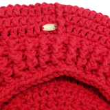 Emily Red Crochet Beret